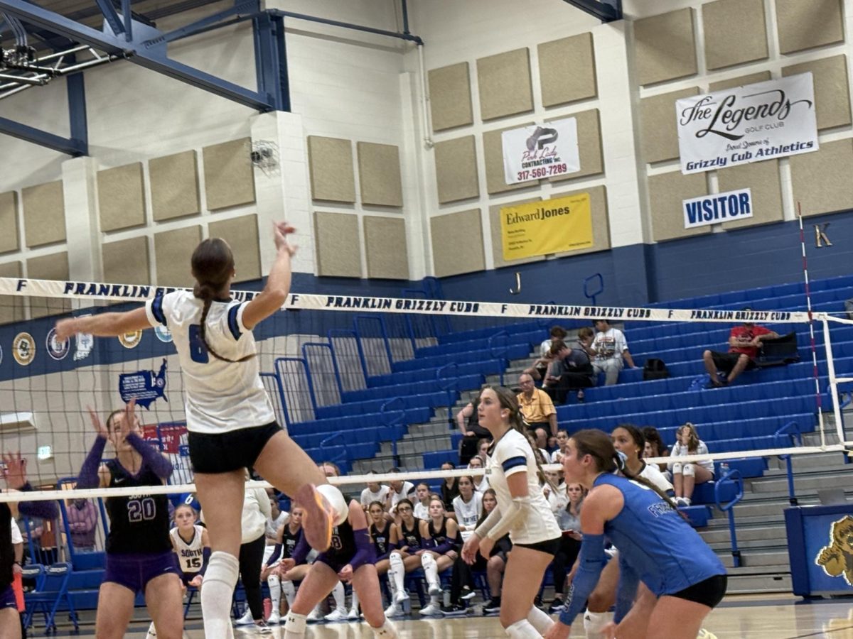 Addi Martin going up for a spike