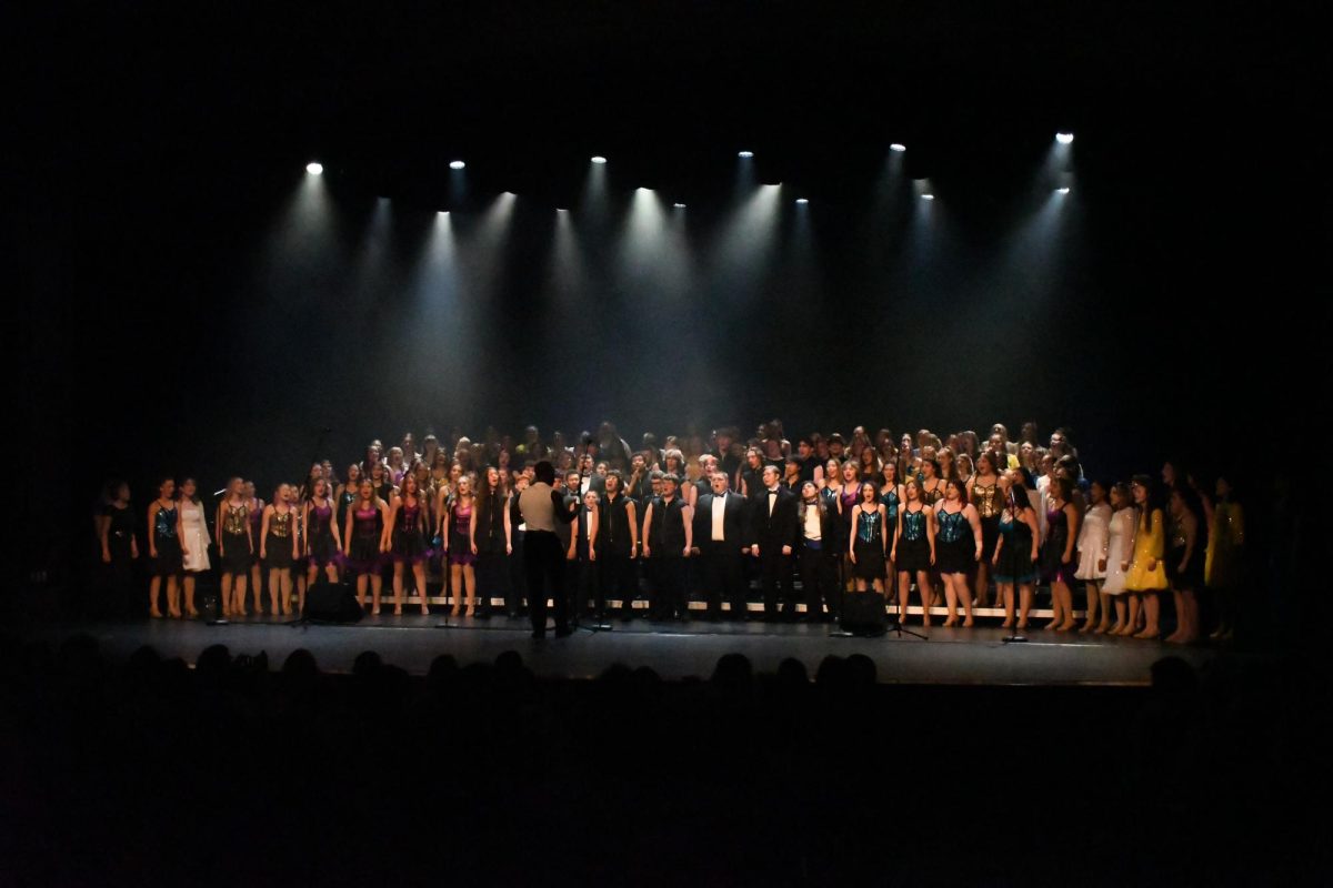 All 7 choirs joined for a song at the end of the showcase.